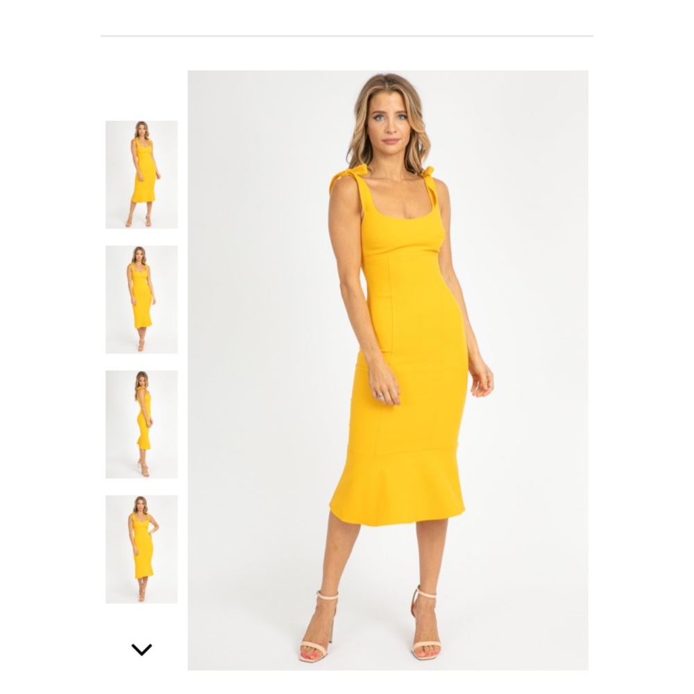 Likely dress in marigold